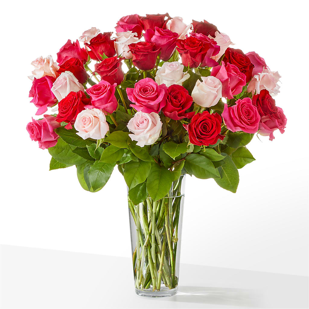 Charming Rose Bouquet – Temptation Flower Shop, Wichita KS