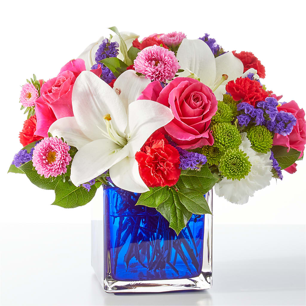 Quality Time Bouquet – Temptation Flower Shop, Wichita KS