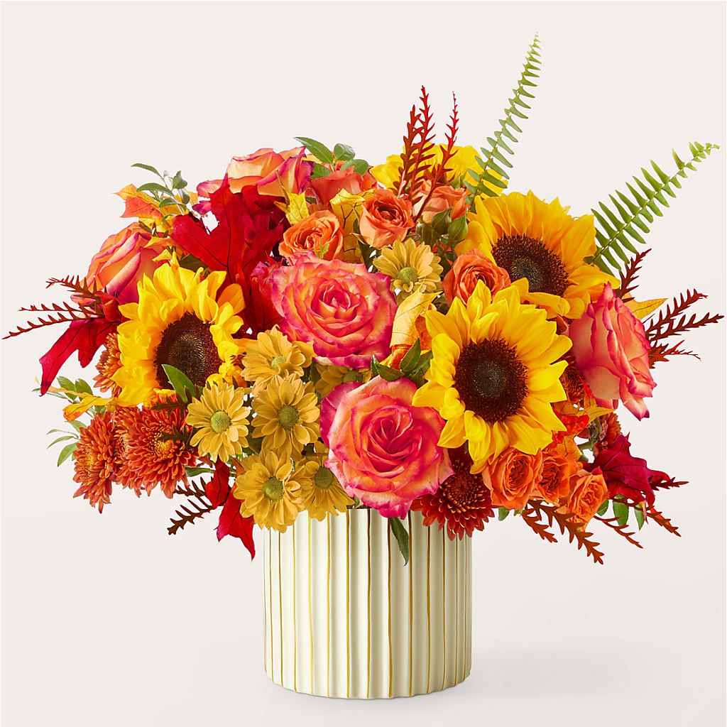 Fall Campfire Bouquet – Temptation Flower Shop, Wichita KS