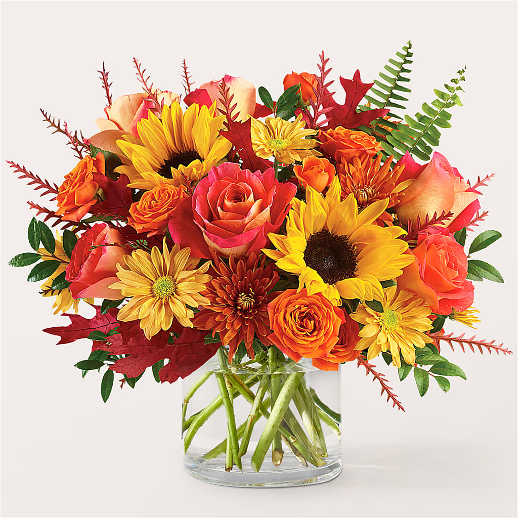 Fall Campfire Bouquet – Temptation Flower Shop, Wichita KS
