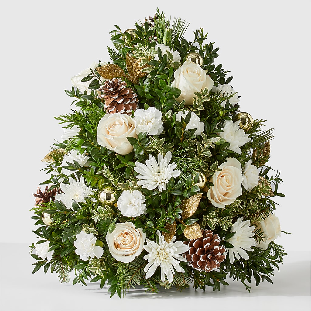 Snowed In Tree – Temptation Flower Shop, Wichita KS