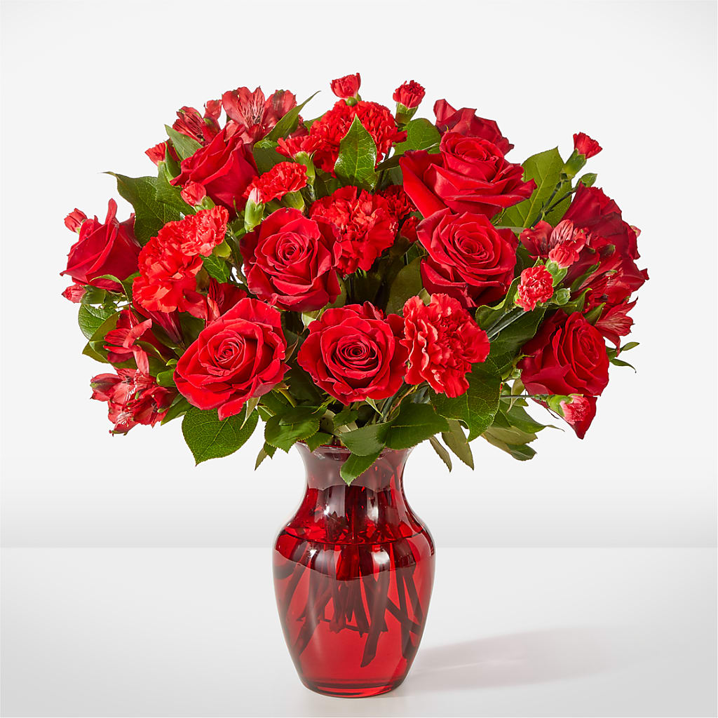 The Heartstrings Bouquet – Temptation Flower Shop, Wichita KS
