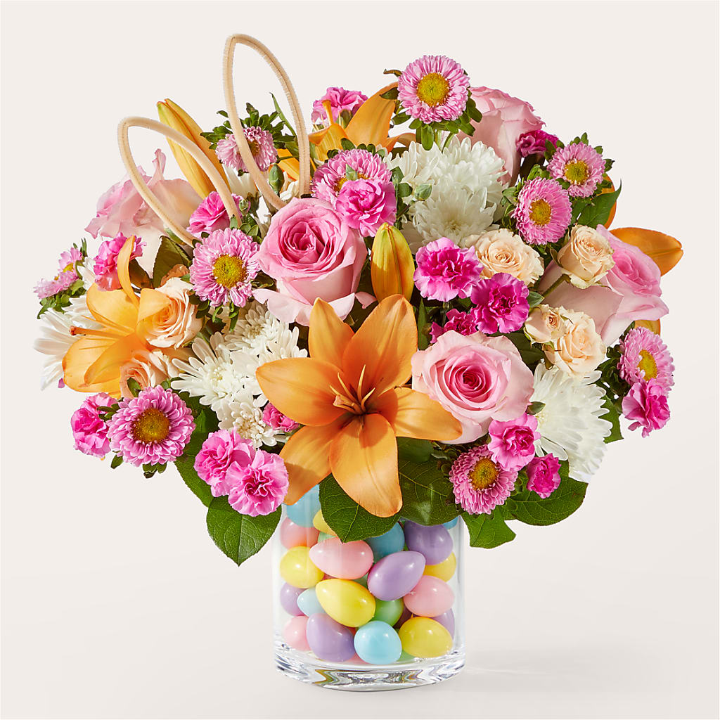 Hop to It Bouquet – Temptation Flower Shop, Wichita KS