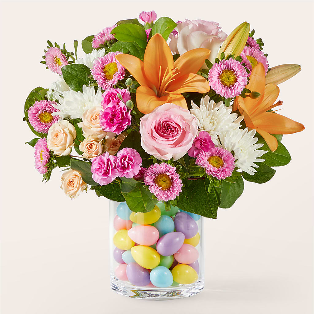 Hop to It Bouquet – Temptation Flower Shop, Wichita KS