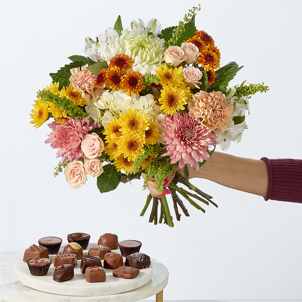 Fall Celebration Bouquet –  Temptation Flower Shop, Wichita KS