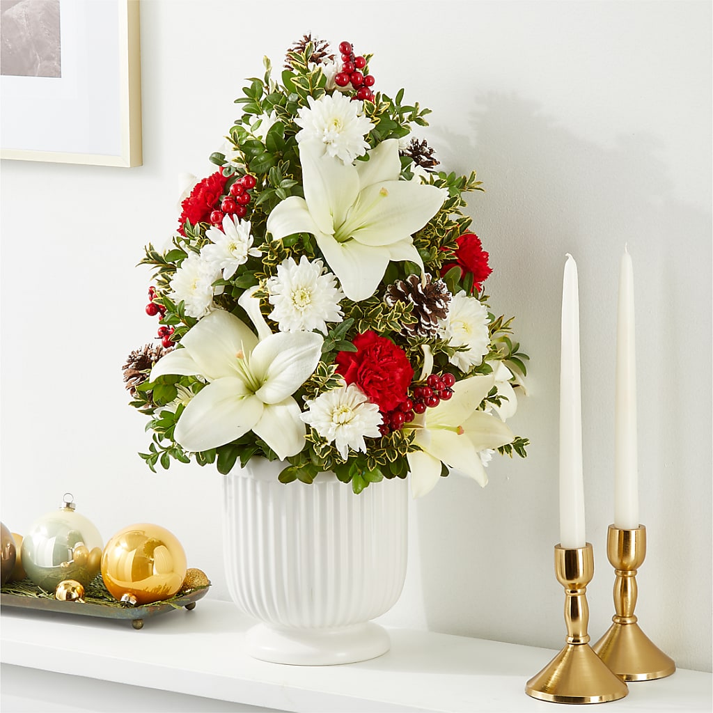 Festive Moments Tree –  Temptation Flower Shop, Wichita KS