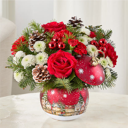 Christmas Carols Ornament –  Temptation Flower Shop, Wichita KS