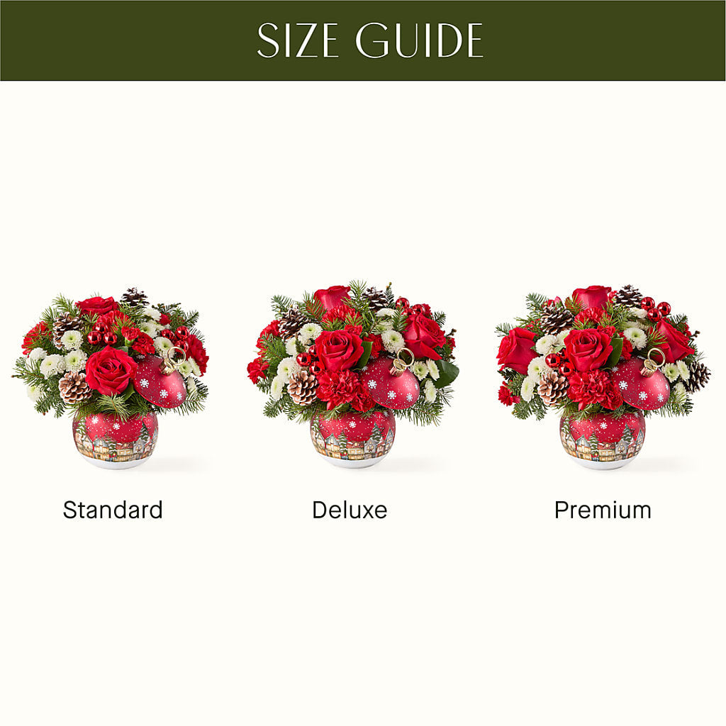 Christmas Carols Ornament –  Temptation Flower Shop, Wichita KS