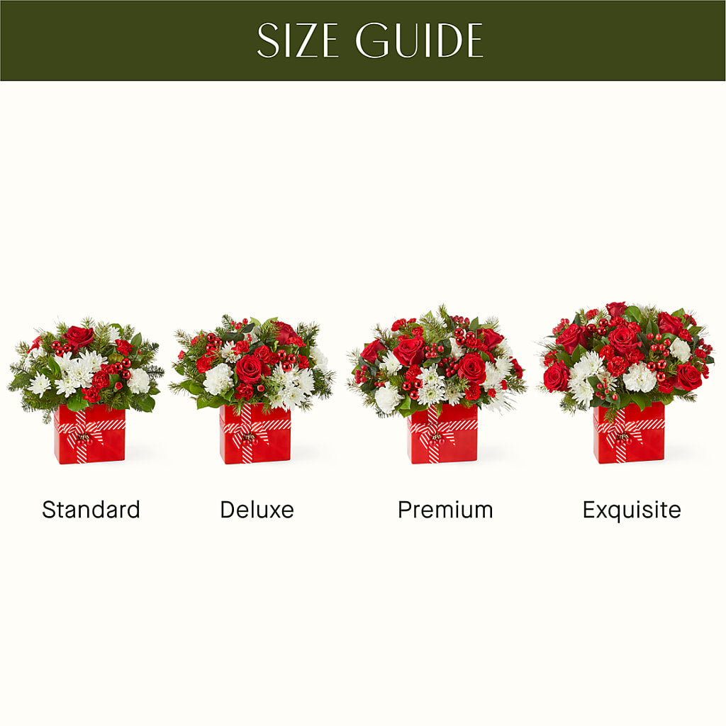 Presents Under the Tree Bouquet –  Temptation Flower Shop, Wichita KS