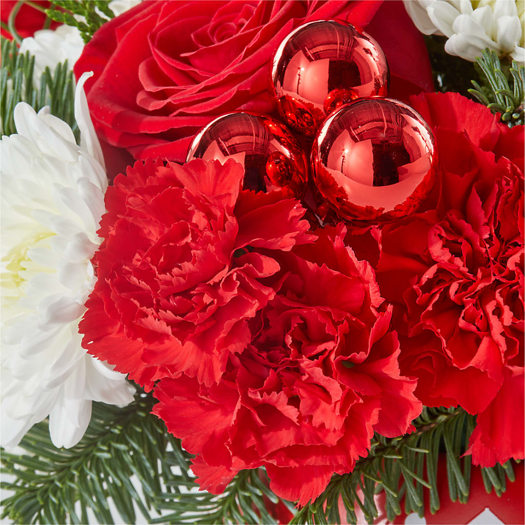 Cheer in the Air Ornament –  Temptation Flower Shop, Wichita KS