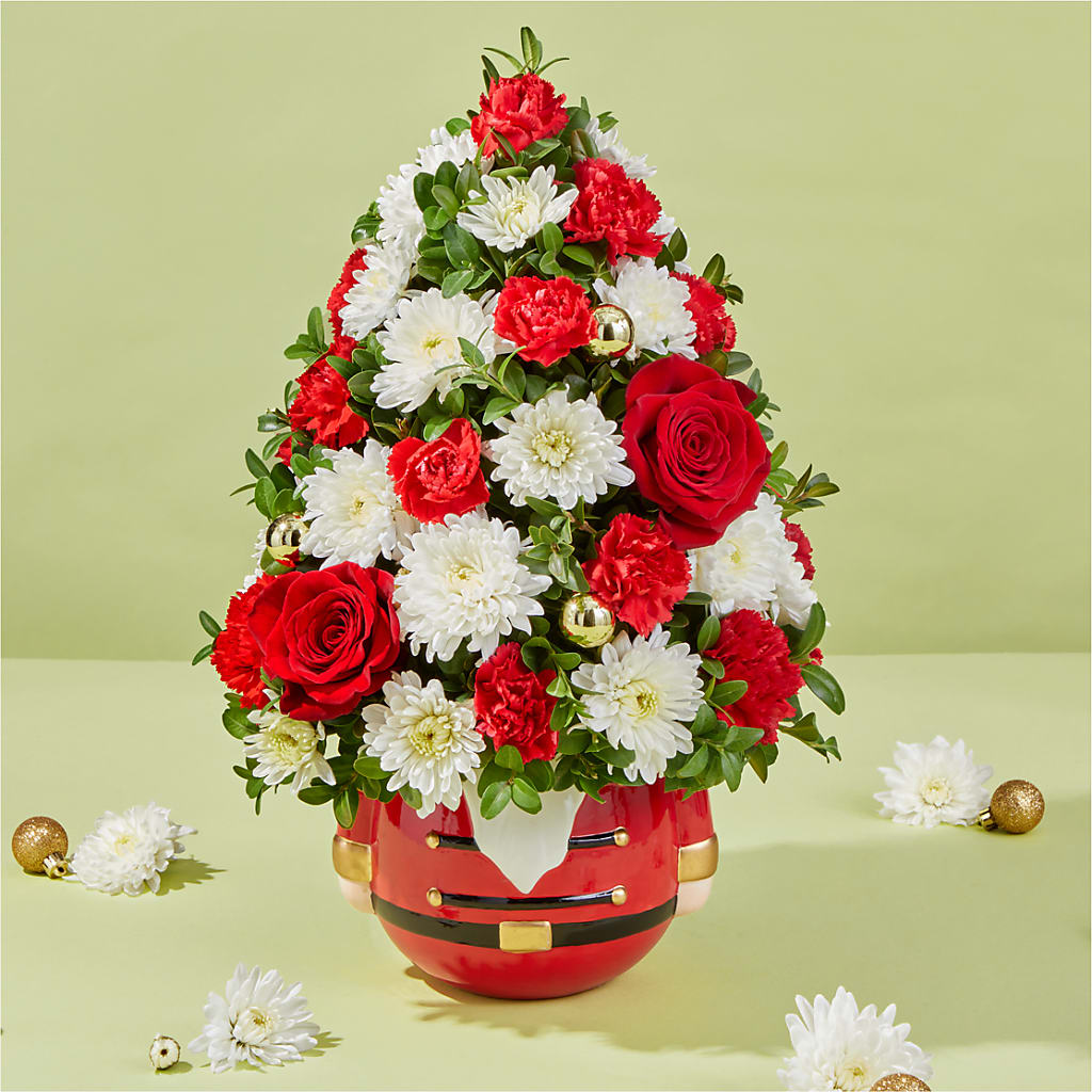 Royal Nutcracker Tree –  Temptation Flower Shop, Wichita KS