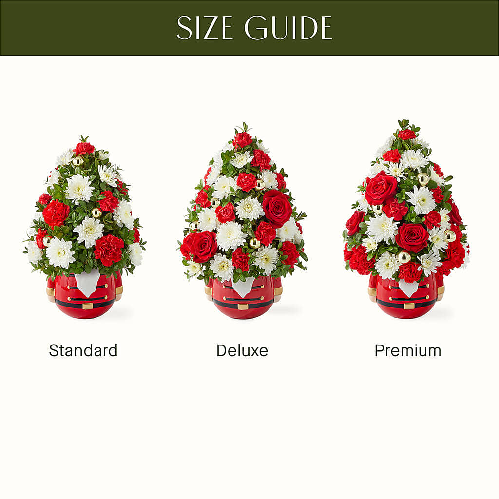 Royal Nutcracker Tree –  Temptation Flower Shop, Wichita KS