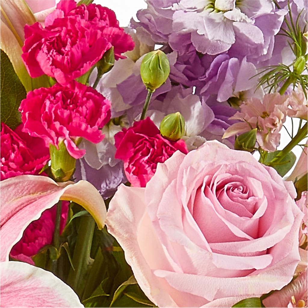 Mauvelous Bouquet –  Temptation Flower Shop, Wichita KS
