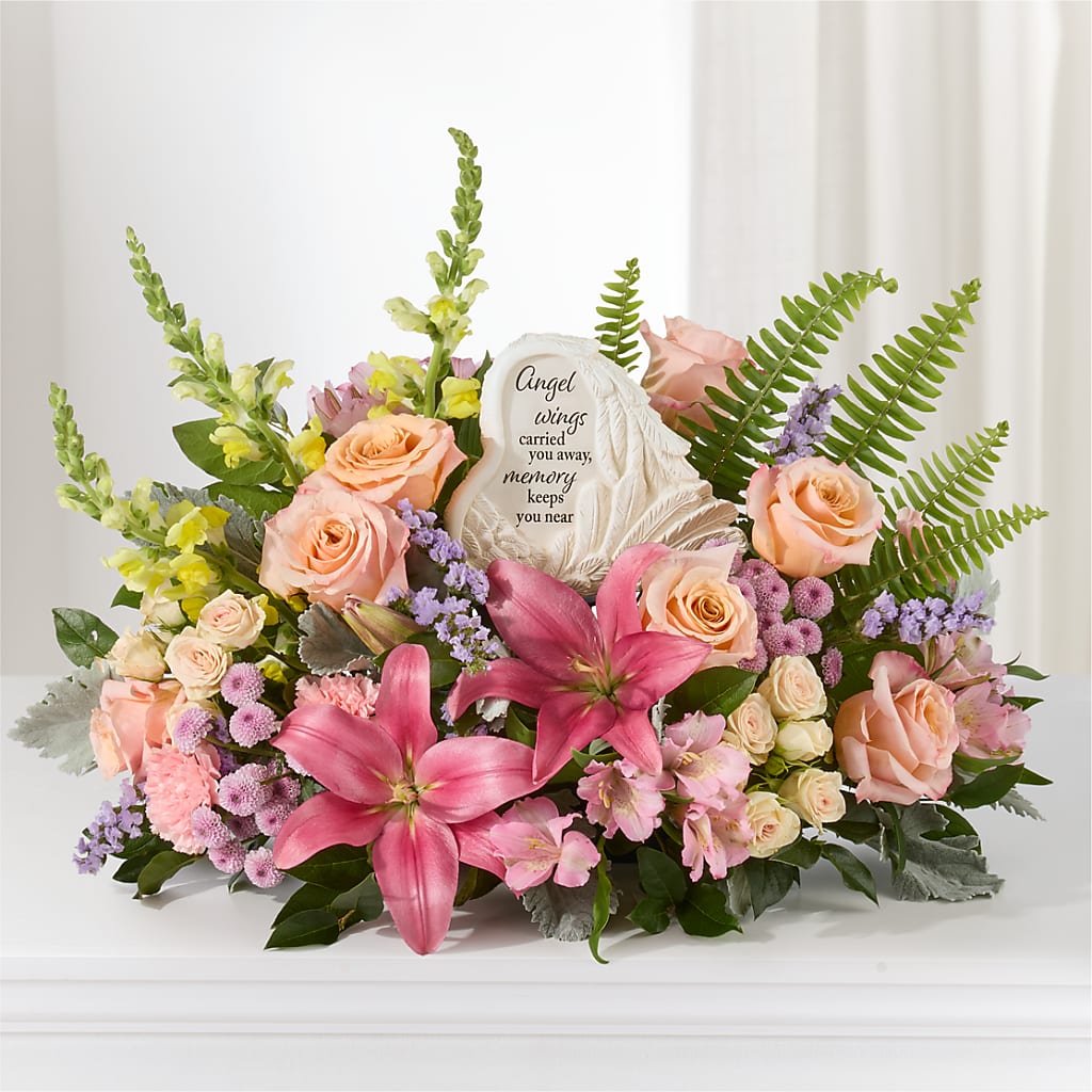 Gentle Light Arrangement –  Temptation Flower Shop, Wichita KS