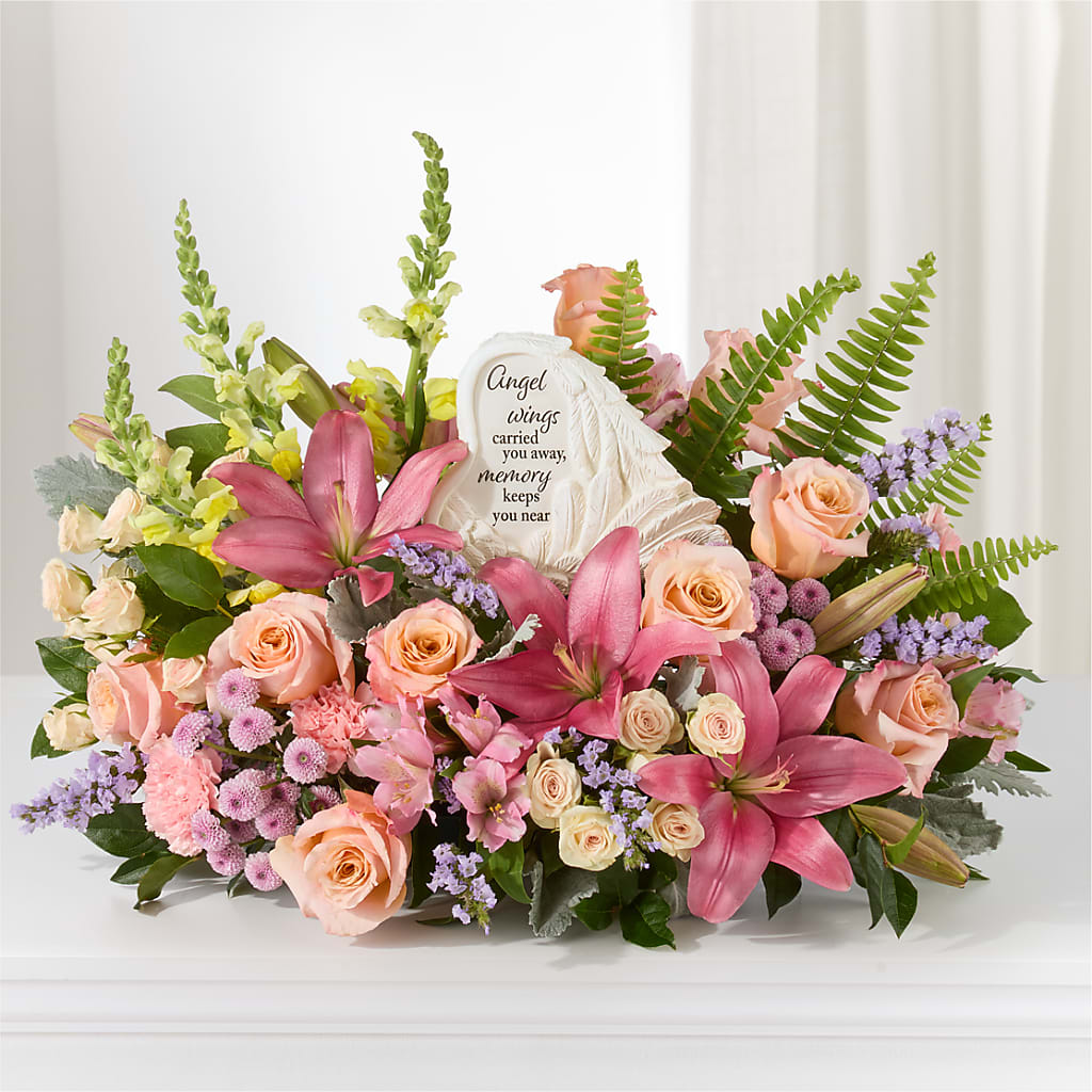 Gentle Light Arrangement –  Temptation Flower Shop, Wichita KS