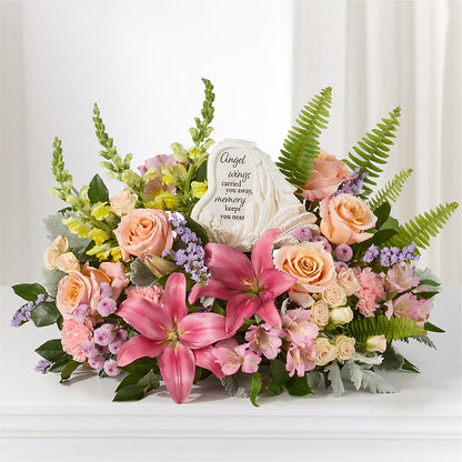 Gentle Light Arrangement –  Temptation Flower Shop, Wichita KS