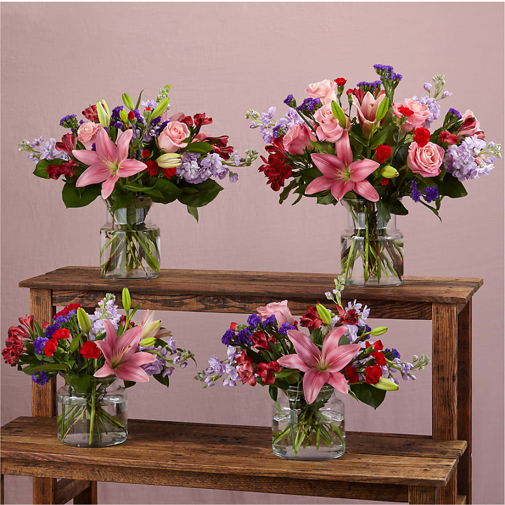 Romantique Bouquet –  Temptation Flower Shop, Wichita KS
