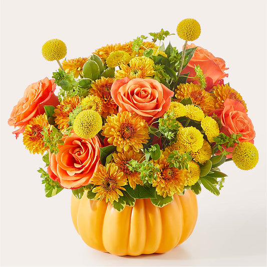 Gourdgeous Pumpkin –  Temptation Flower Shop, Wichita KS