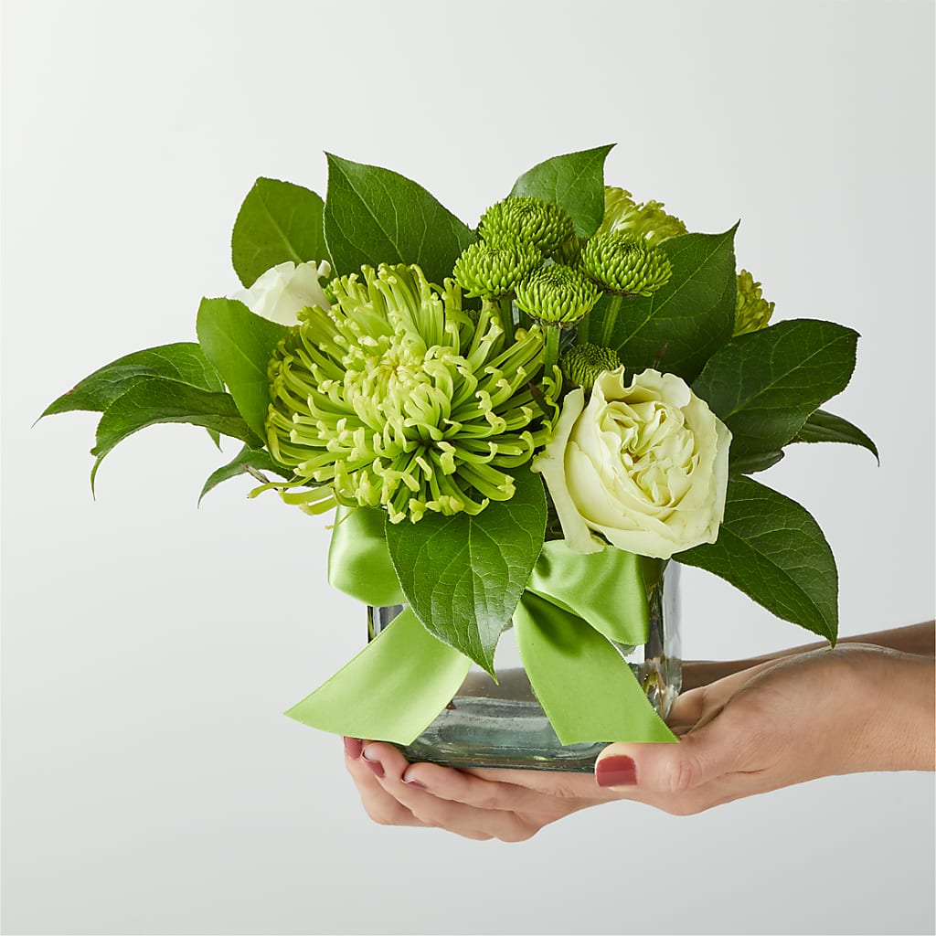 Emerald Forest Bouquet –  Temptation Flower Shop, Wichita KS