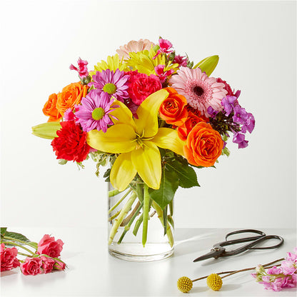 Cue the Confetti - A Florist Original –  Temptation Flower Shop, Wichita KS
