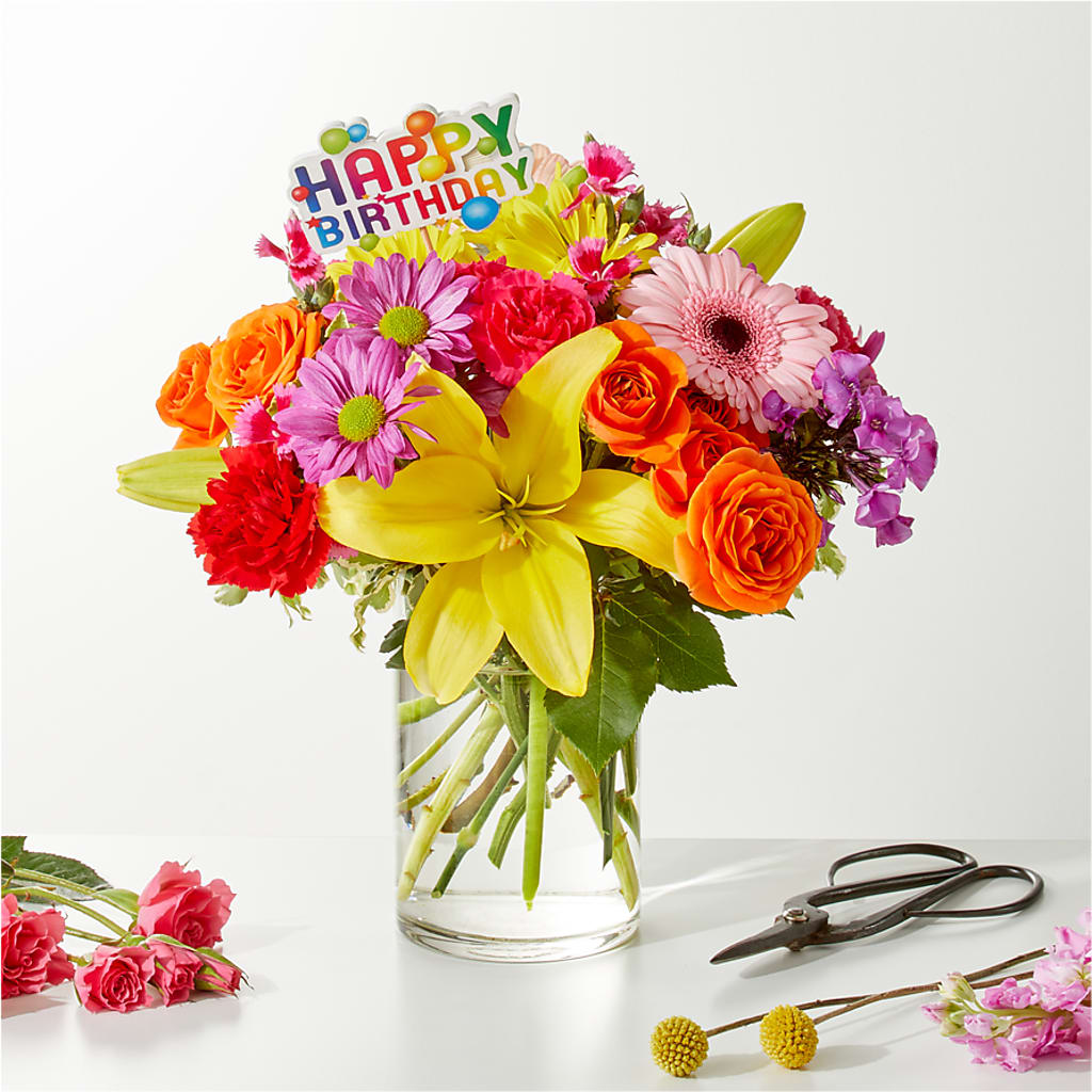 Cue the Confetti - A Florist Original –  Temptation Flower Shop, Wichita KS