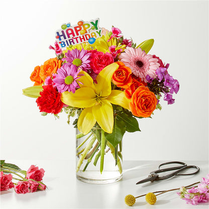 Cue the Confetti - A Florist Original –  Temptation Flower Shop, Wichita KS