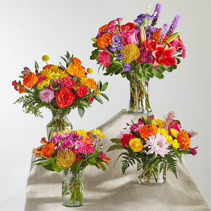 Feast of Color – A Florist Original –  Temptation Flower Shop, Wichita KS