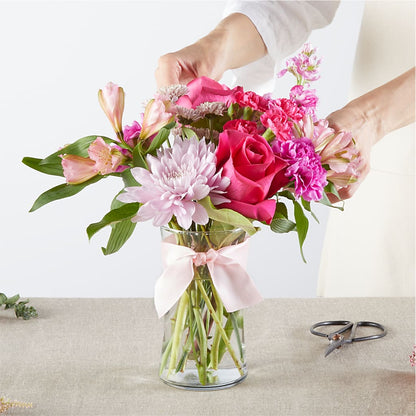 Pink Ribbon - A Florist Original –  Temptation Flower Shop, Wichita KS