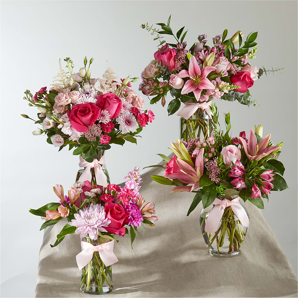 Pink Ribbon - A Florist Original –  Temptation Flower Shop, Wichita KS
