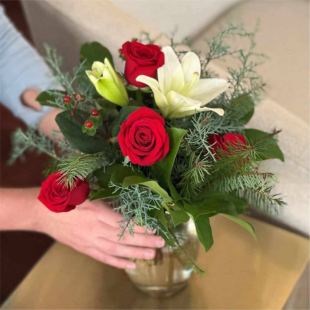 Glittering Lights Bouquet –  Temptation Flower Shop, Wichita KS