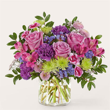 Glass Half Full Bouquet –  Temptation Flower Shop, Wichita KS