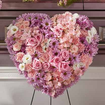 Heaven's Light Heart –  Temptation Flower Shop, Wichita KS