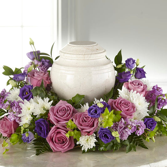 Blooming Sympathy Cremation Adornment –  Temptation Flower Shop, Wichita KS