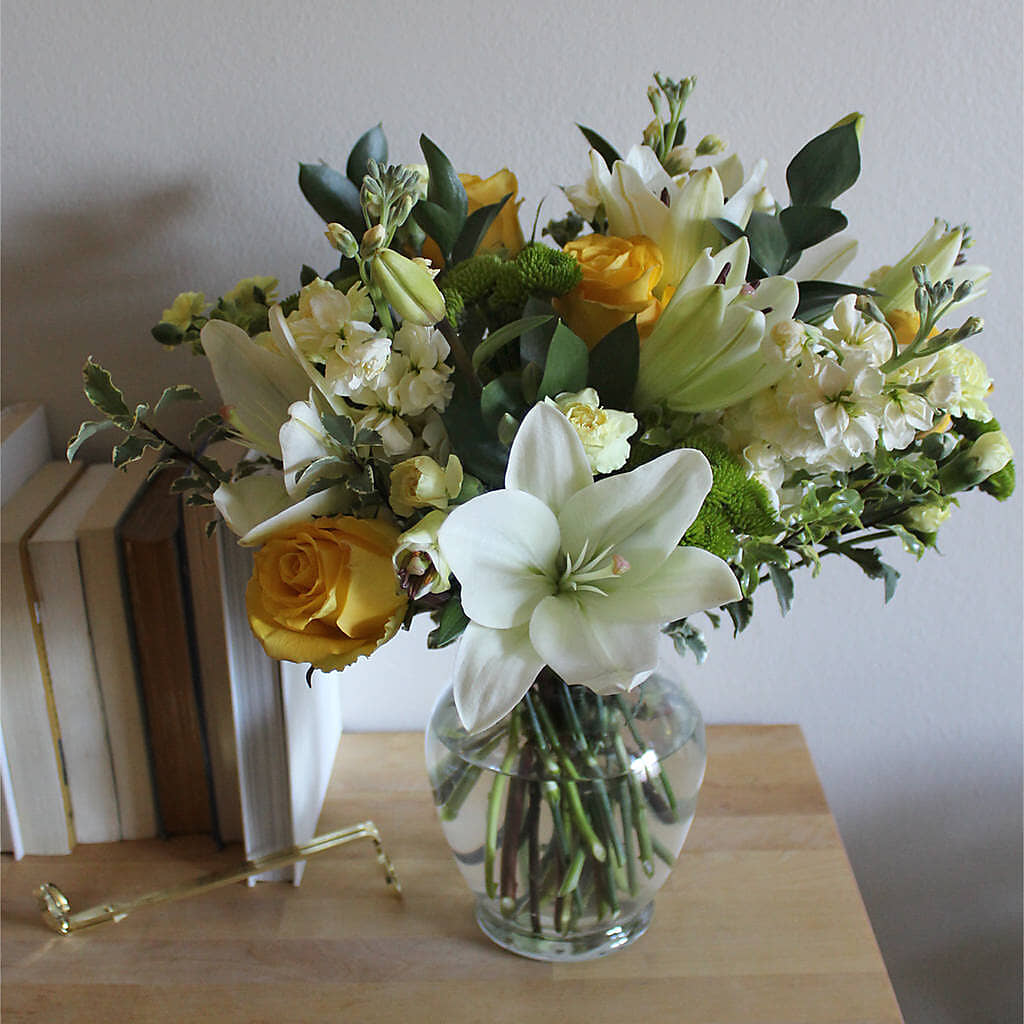Hope & Serenity Bouquet –  Temptation Flower Shop, Wichita KS