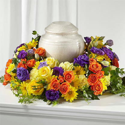 Blossoms of Remembrance Cremation Adornment –  Temptation Flower Shop, Wichita KS