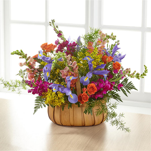 Garden of Life Basket –  Temptation Flower Shop, Wichita KS