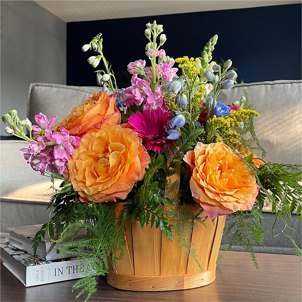 Garden of Life Basket –  Temptation Flower Shop, Wichita KS