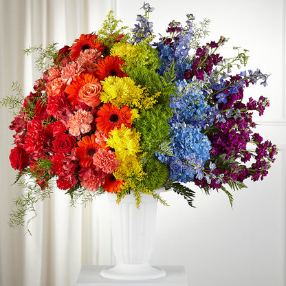 Pride & Unity Arrangement –  Temptation Flower Shop, Wichita KS