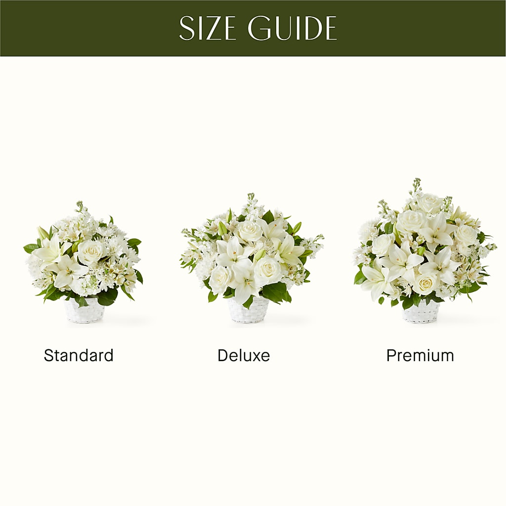 Peaceful Reflections Arrangement –  Temptation Flower Shop, Wichita KS