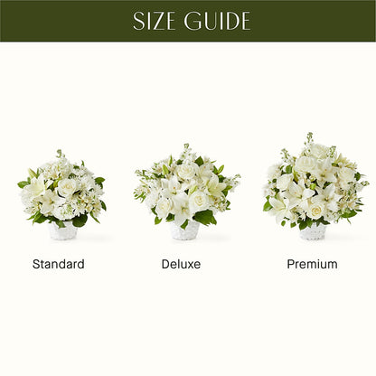 Peaceful Reflections Arrangement –  Temptation Flower Shop, Wichita KS