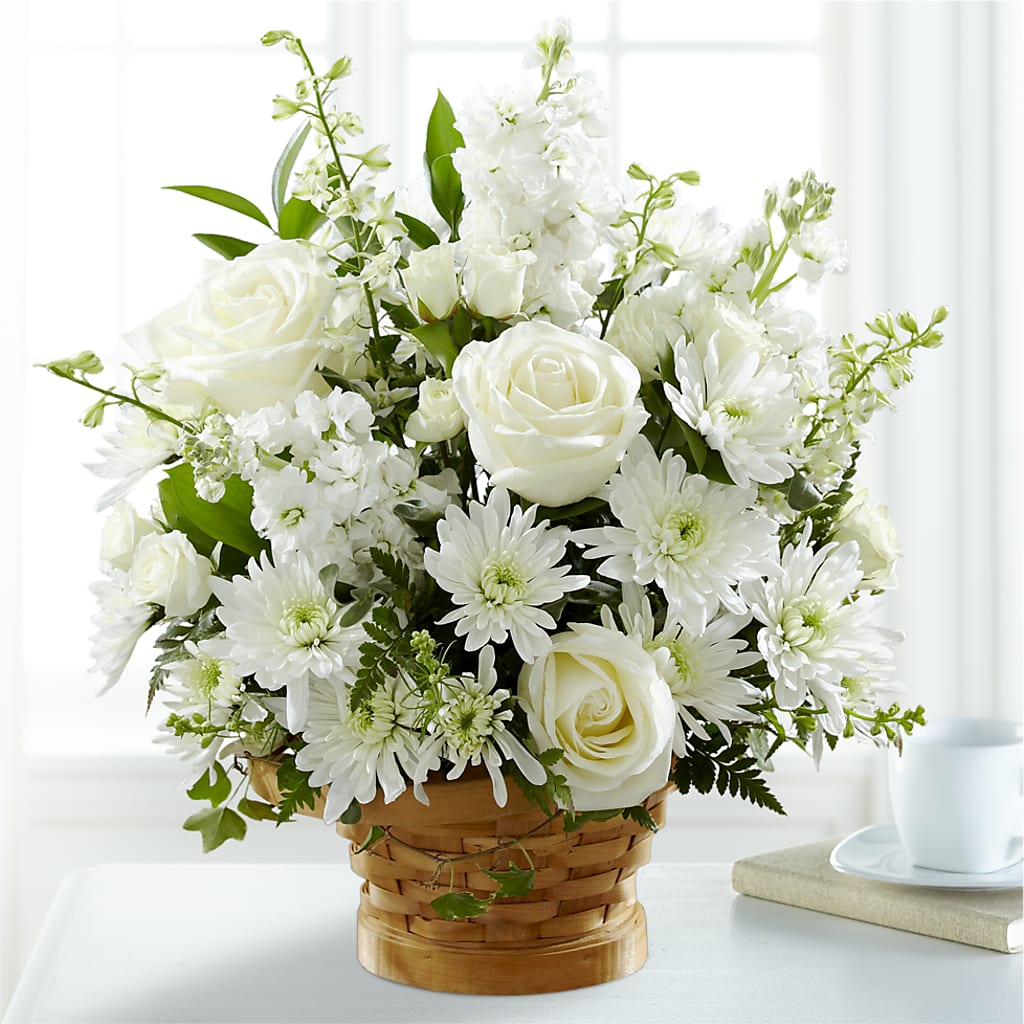 Heartfelt Condolences Arrangement –  Temptation Flower Shop, Wichita KS