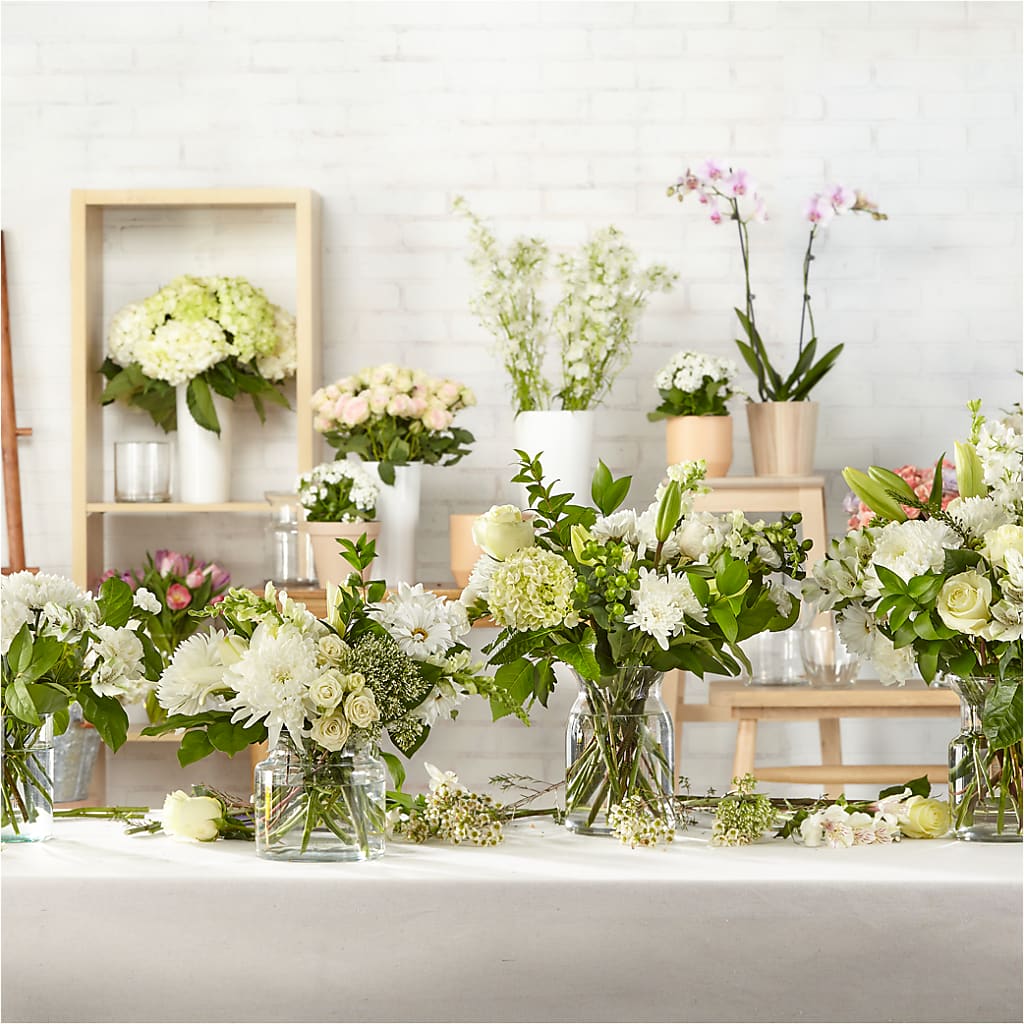 Classic Ivory – A Florist Original –  Temptation Flower Shop, Wichita KS