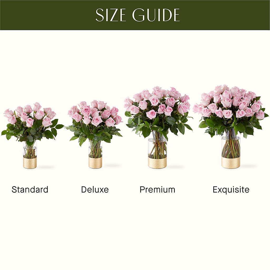 Picture Perfect Pink Rose Bouquet –  Temptation Flower Shop, Wichita KS