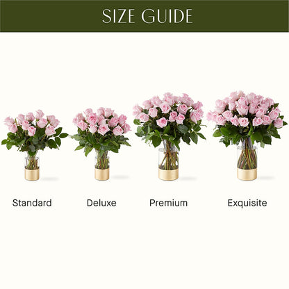 Picture Perfect Pink Rose Bouquet –  Temptation Flower Shop, Wichita KS