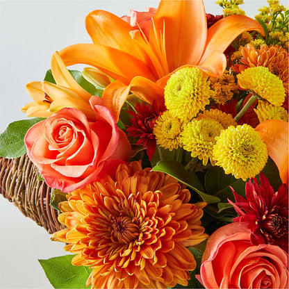 Bouquet of Blessings Cornucopia –  Temptation Flower Shop, Wichita KS