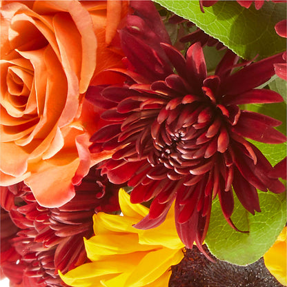 September Sunset Bouquet –  Temptation Flower Shop, Wichita KS