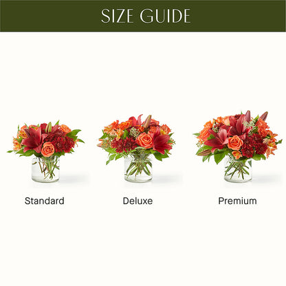 Crimson Leaves Bouquet –  Temptation Flower Shop, Wichita KS