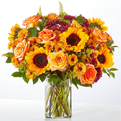 Flannel Scarf Bouquet –  Temptation Flower Shop, Wichita KS