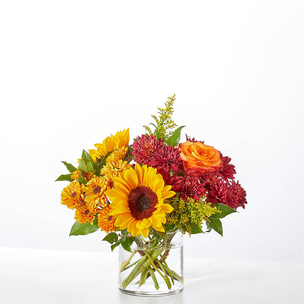 Flannel Scarf Bouquet –  Temptation Flower Shop, Wichita KS