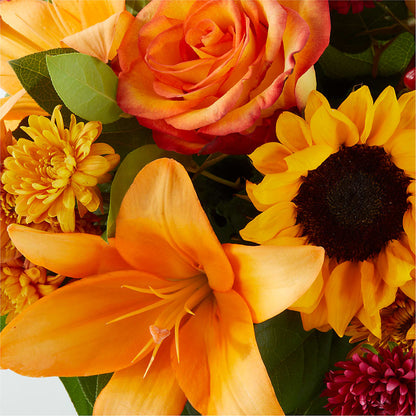 Grateful Centerpiece –  Temptation Flower Shop, Wichita KS